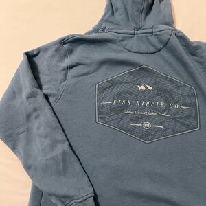 Fish Hippie Hoodie size medium